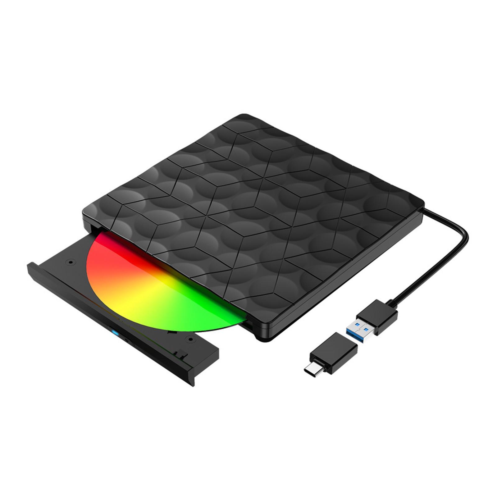 External USB 3.0 Rw Writer Portable Player for Laptop Netbook PC