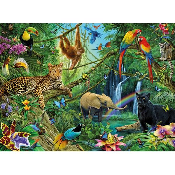 Xếp hình puzzle Jungle 200 mảnh RAVENSBURGER 126606