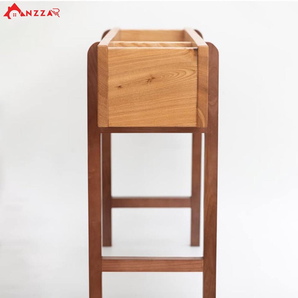 Chậu gỗ trồng cây, hoa, kệ gỗ trồng cây ban công