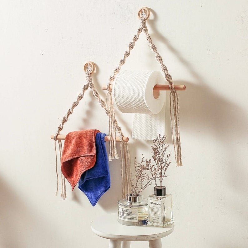 Set 2 dây treo đa năng tết macrame độc đáo