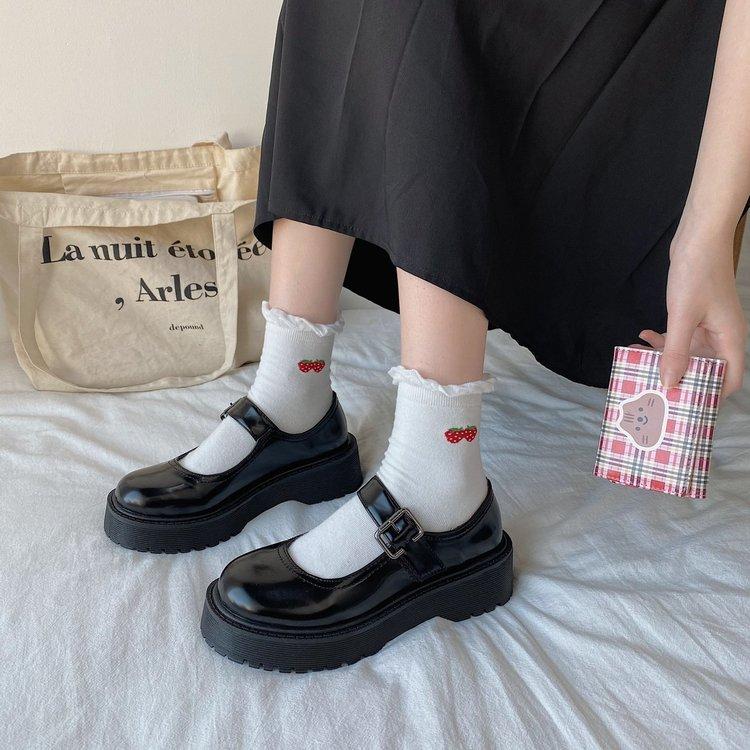 Giày lolita phong cách vintage ulzzang thời trang