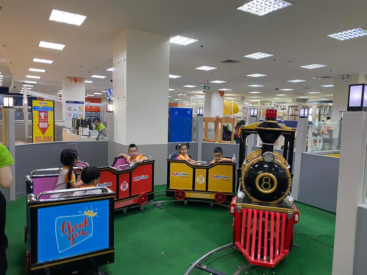 Toàn Quốc [E- Voucher] 1 Vé Vui chơi cho bé tại tại Playtime trên Toàn Quốc - Áp dụng các ngày kể cả Lễ không phụ thu