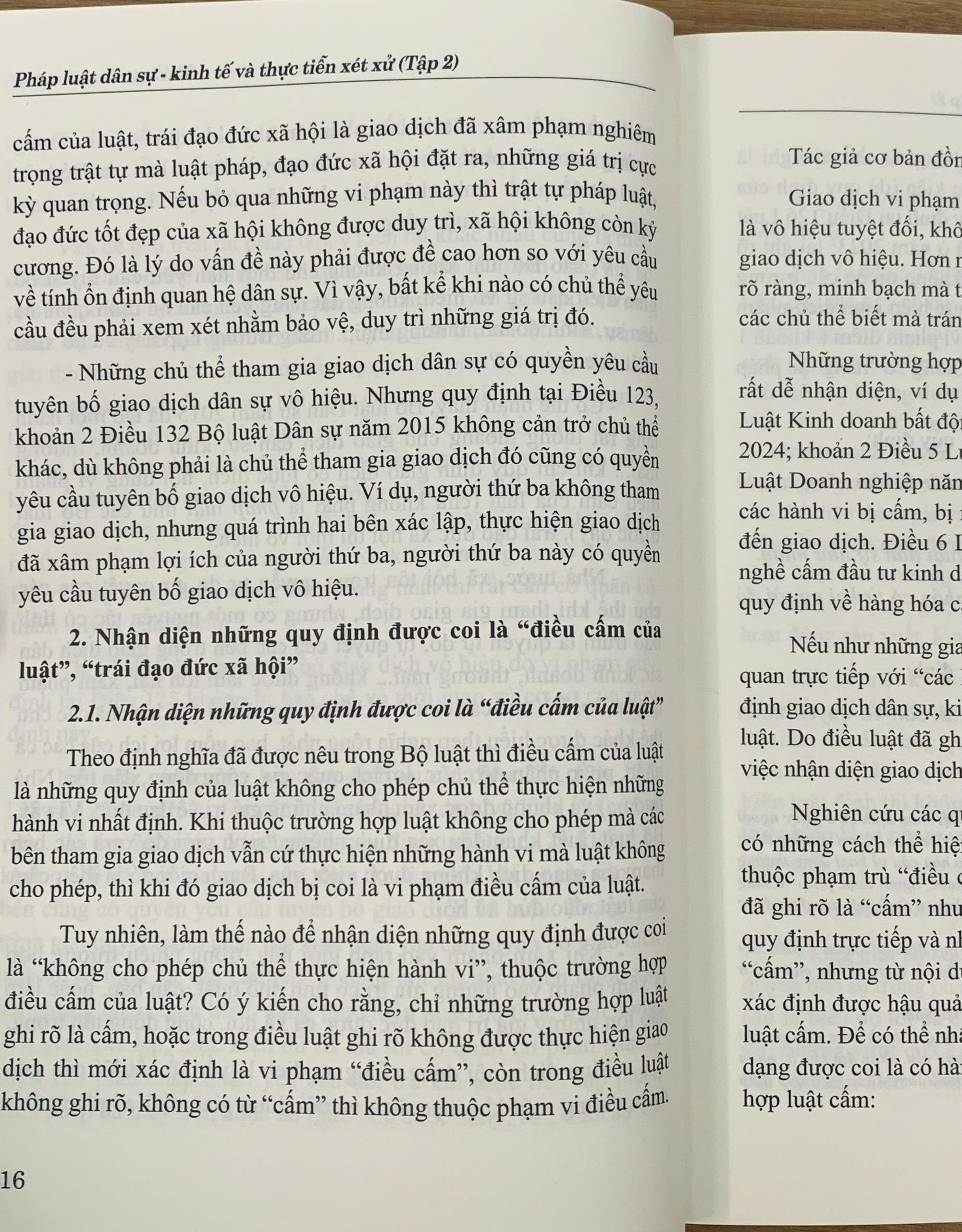 Pháp luật dân sự – kinh tế và thực tiễn xét xử (Tập 2)
