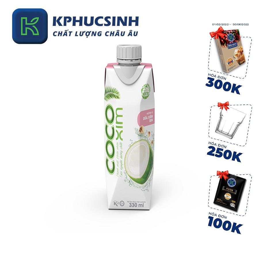 Nước Dừa Cocoxim Sen Biên Hòa 330 ml