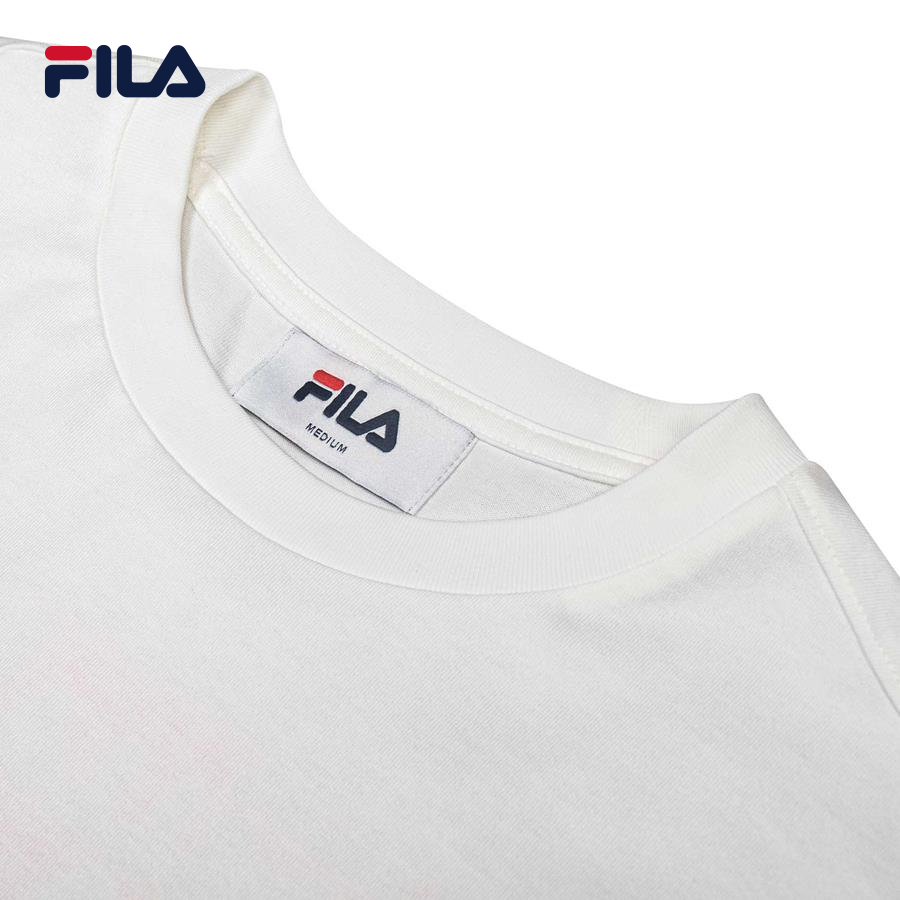 Áo thun tay ngắn thời trang unisex Fila SHORT SLEEVE TEE - FW2RSE4034X-WHI