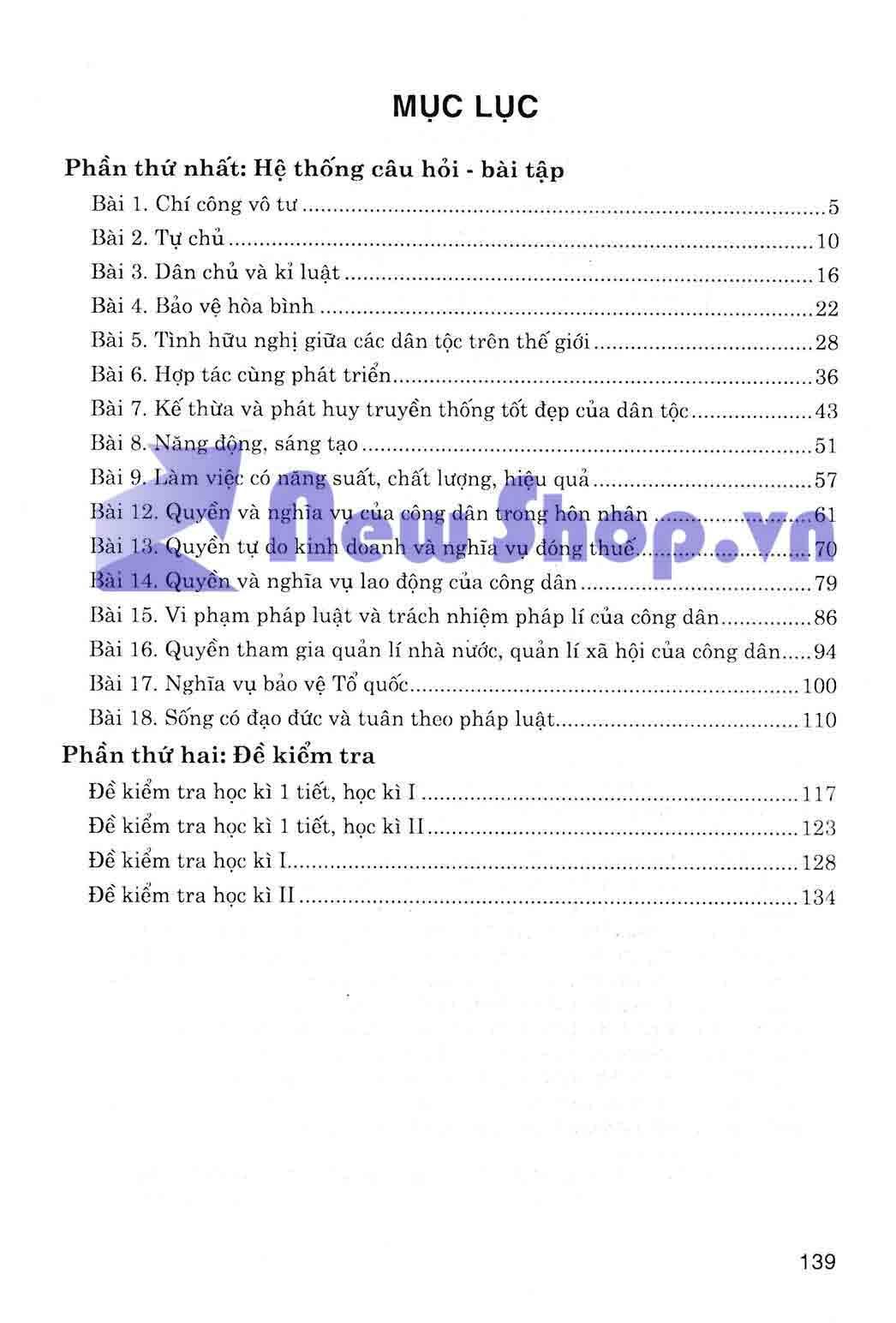 Kiểm Tra Đánh Giá Giáo Dục Công Dân 9