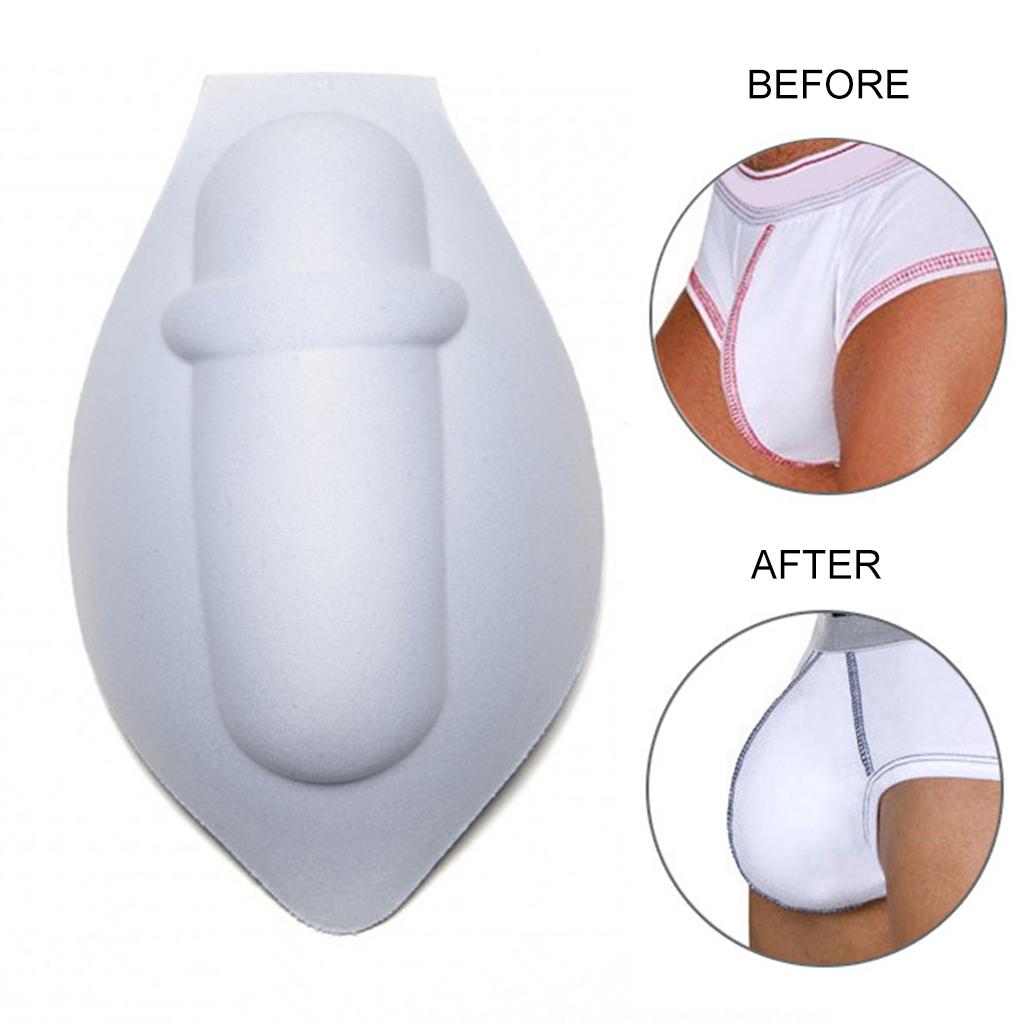 Men Underwear Enhancing Cup Bulge Sponge Pad Cushion Trunks Shorts