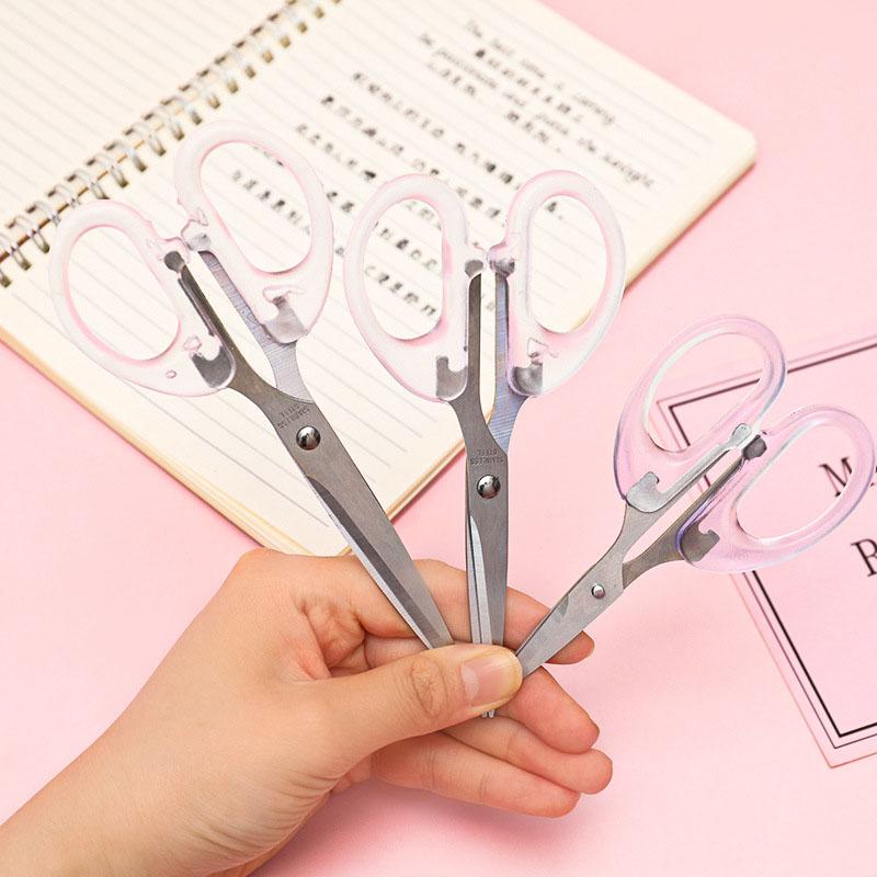 Kéo Cắt Giấy Đầu Tròn Bằng Thép Không Gỉ ST157
