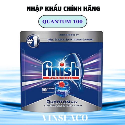 Viên rửa bát finish quantum 100 viên ( Đức )