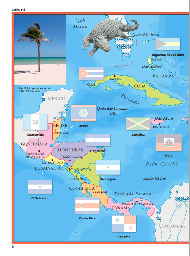 Sách - Atlas Sticker Các Lá Cờ - Hơn 200 Sticker - ndbooks