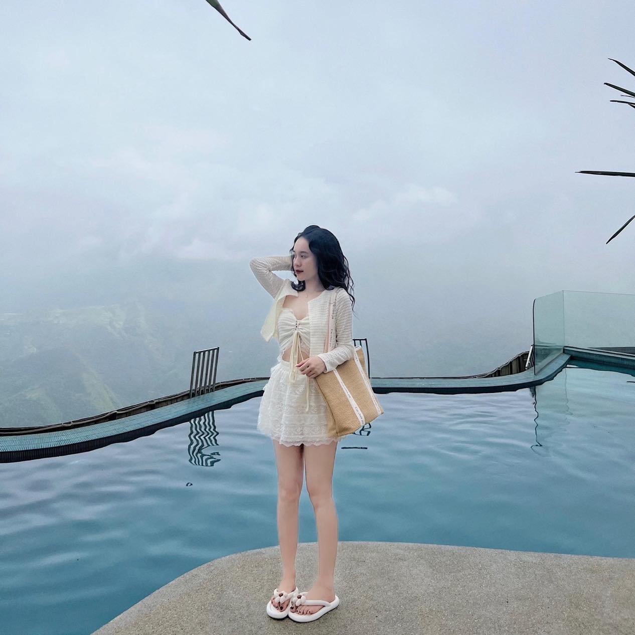 Túi cói siêu to, dây kéo cực tiện lợi
