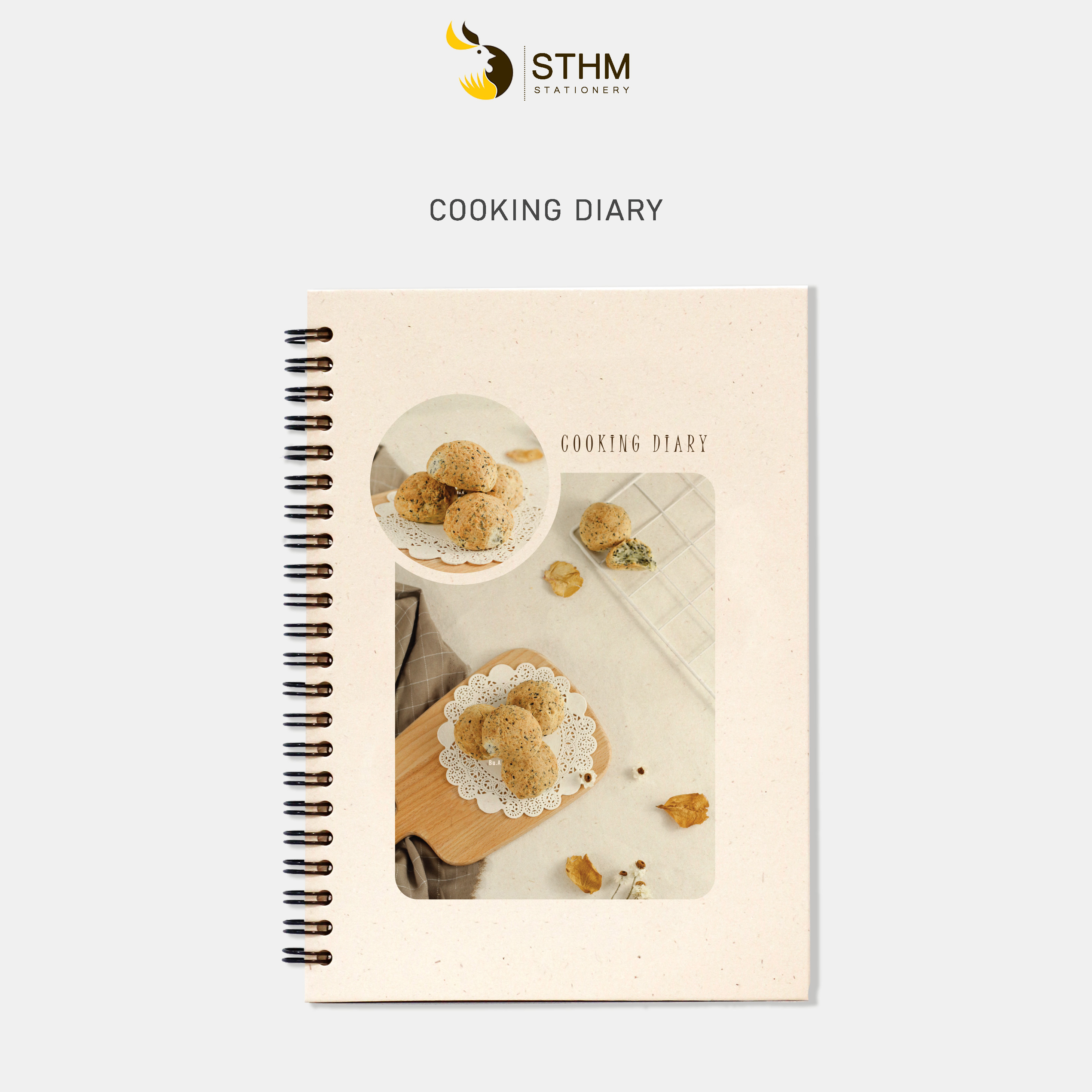 Cooking diary - Sổ tay bìa cứng - A5 - STHM stationery