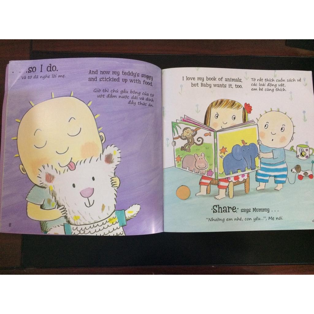 Sách - Song ngữ dành cho em bé lớn trong gia đình