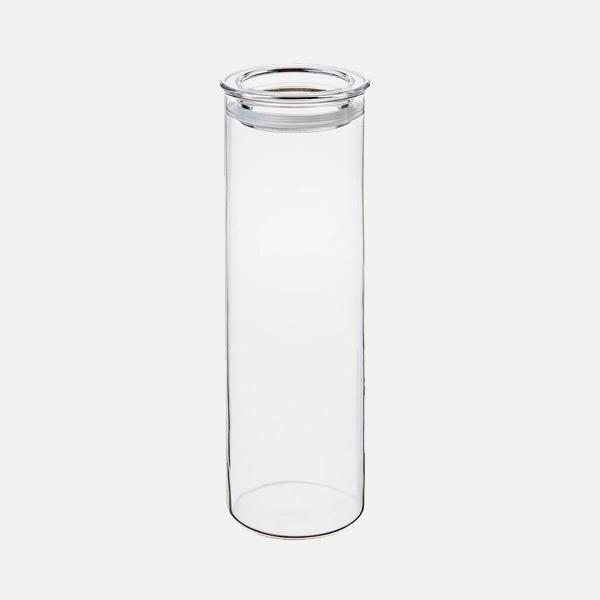 Bình Thủy Tinh Hình Ống Giữ Thực Phẩm Hario Glass Canister Skinny