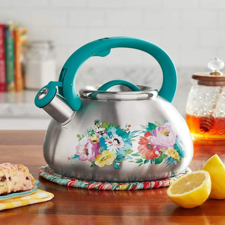 Ấm đun nước pha trà The Pioneer Woman Sweet Romance Hàng chính hãng