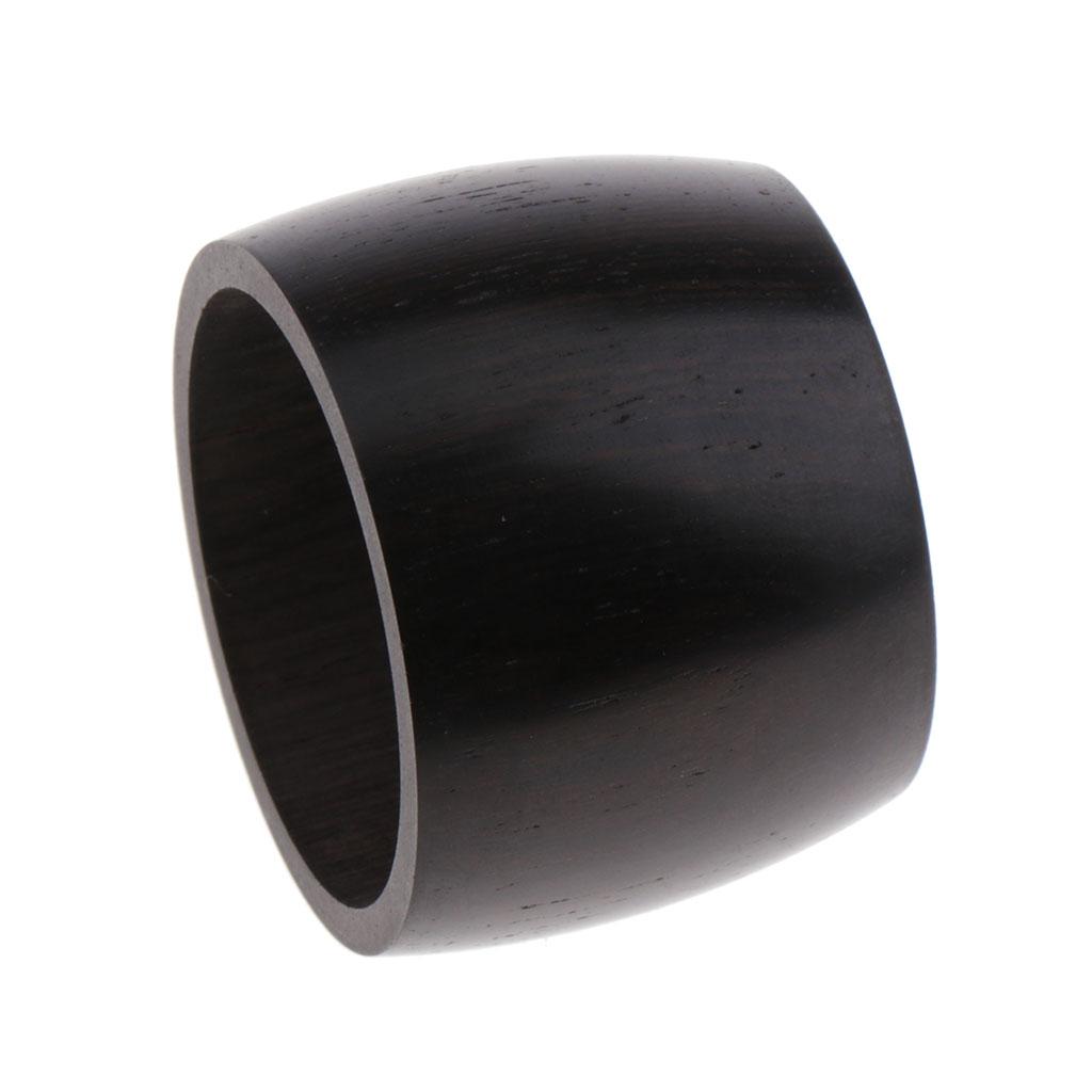 Sunnimix 1 Gỗ Mun Đen Miệng Kèn Clarinet Cơ Quan Ngôn Luận 35X25 Mm, Nguyên Chất Gỗ Mun Chất Liệu