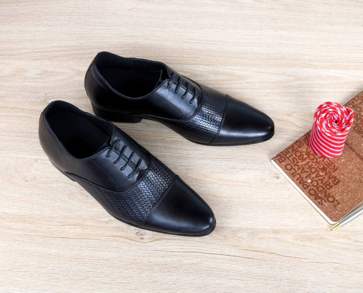 GIÀY TĂNG CHIỀU CAO GIÀY CAO DÀNH CHO NAM GIỚI S995 ĐEN DÂY CỘT - CAO 8CM GIÀY ĐỘN NAM CAO VƯỢT TRỘI