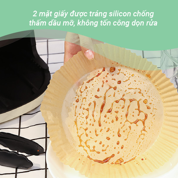 Giấy Nến Cho Nồi Chiên Không Dầu MyJae