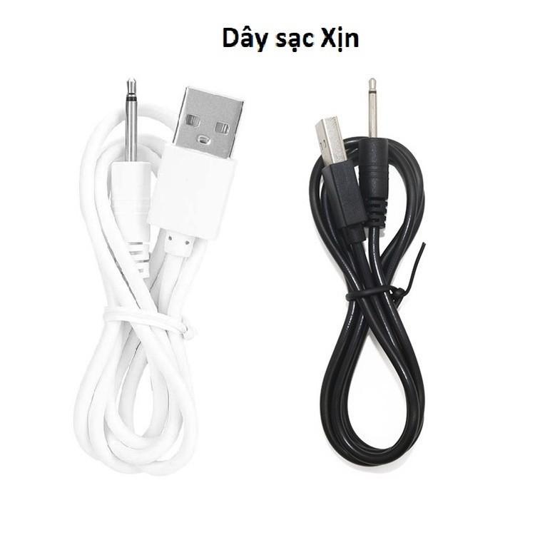 Dây sạc máy massage USB sang 2.5 Aux, dành cho các loại máy massage mặt mắt body toàn thân đầu nhọn loại tốt