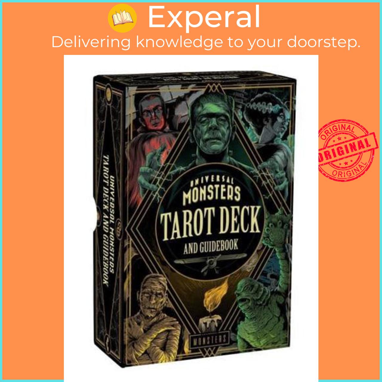 Sách - Universal Monsters Tarot Deck and Guidebook by Casey Gilly (author),Joe Wilson (editor) (UK edition, Hardback)