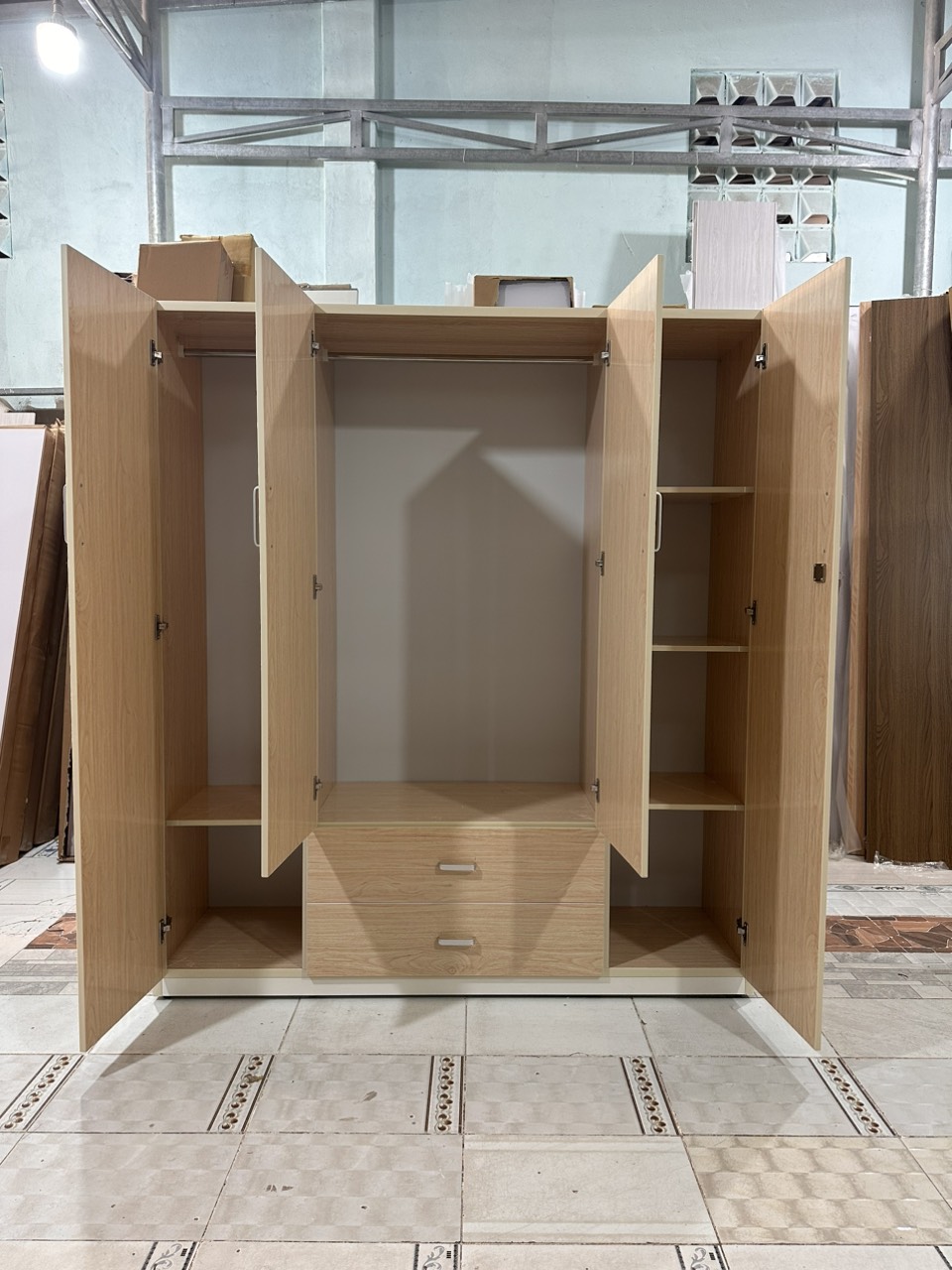 Tủ nhựa Đài Loan Juno Sofa KT Ngang 1m6 x 1m8