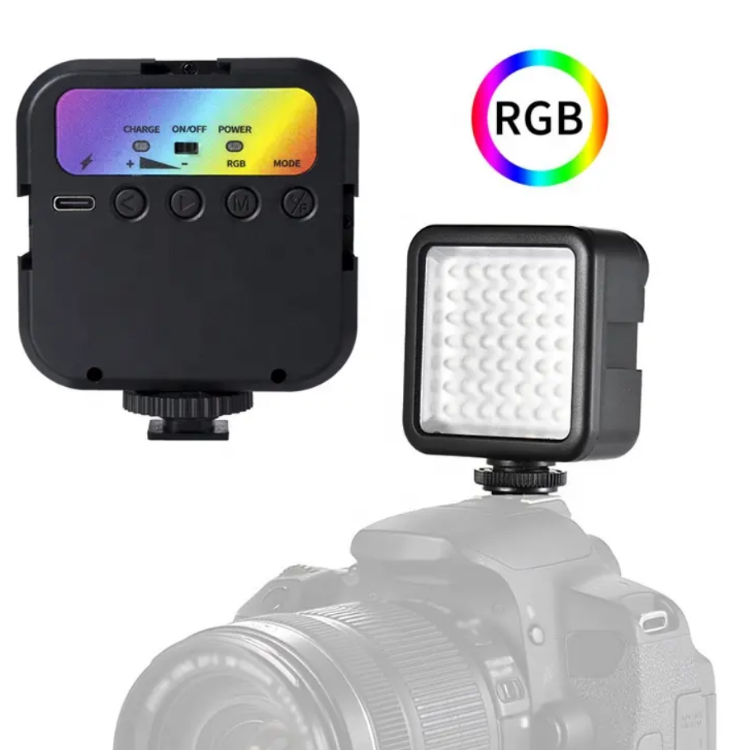 Đèn RGB vuông thay đổi màu - Hỗ trợ quay video và chụp ảnh - hàng chính hãng