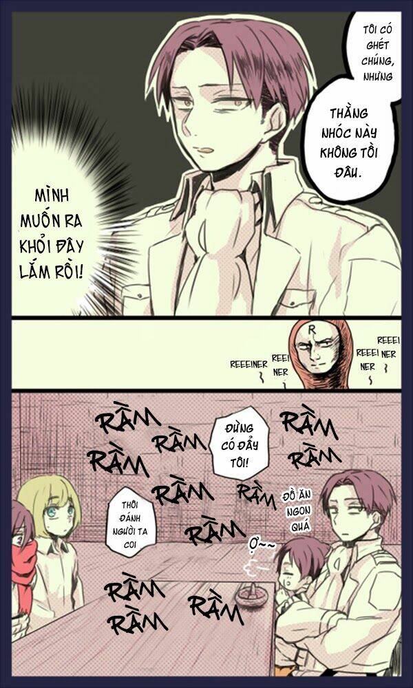 tấn công người khổng lồ - doujinshi eren x mikasa chapter 46 7