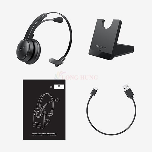 Tai nghe chụp tai Bluetooth SoundPeats A7 - Hàng chính hãng