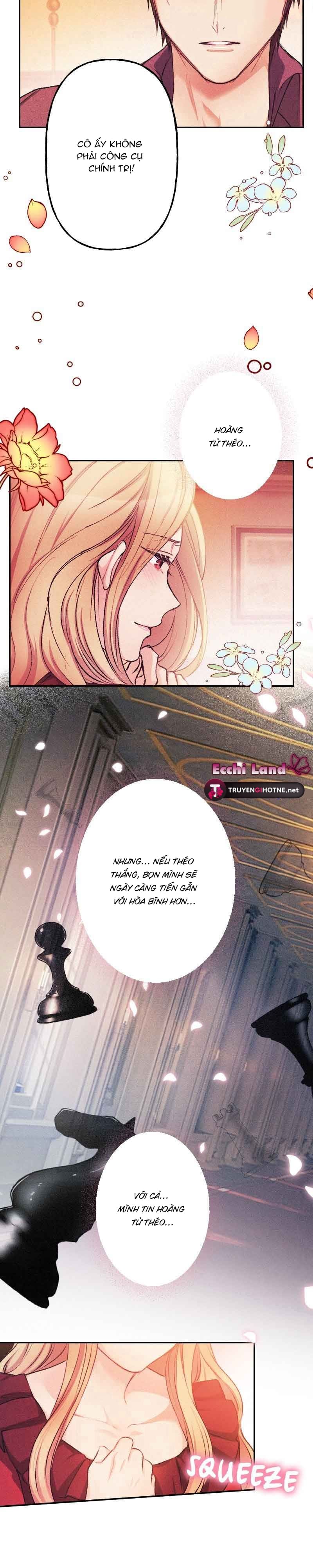 sức nóng của nữ phản diện được tái sinh chapter 51.1 16