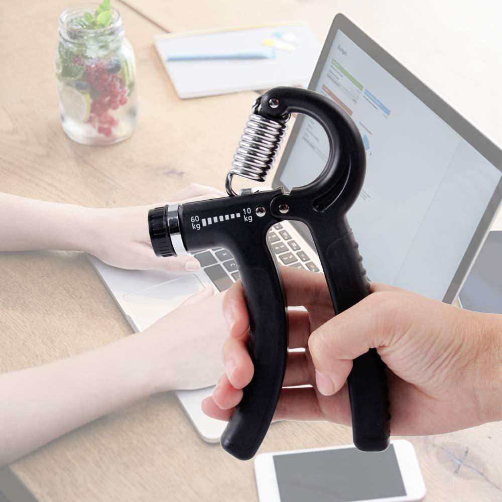 5-60kg Hands Hander Huấn luyện tập thể dục Huấn luyện tập thể dục tay tay tay Cung tay cẳng tay có thể điều chỉnh phần mở rộng điện cổ tay cao Color: Red