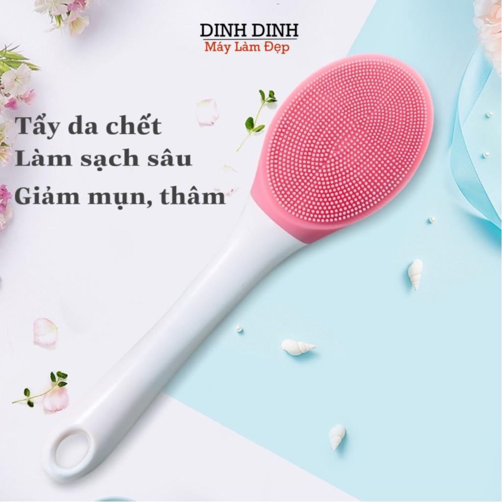 Cây chà lưng, cọ tắm silicon kháng khuẩn.