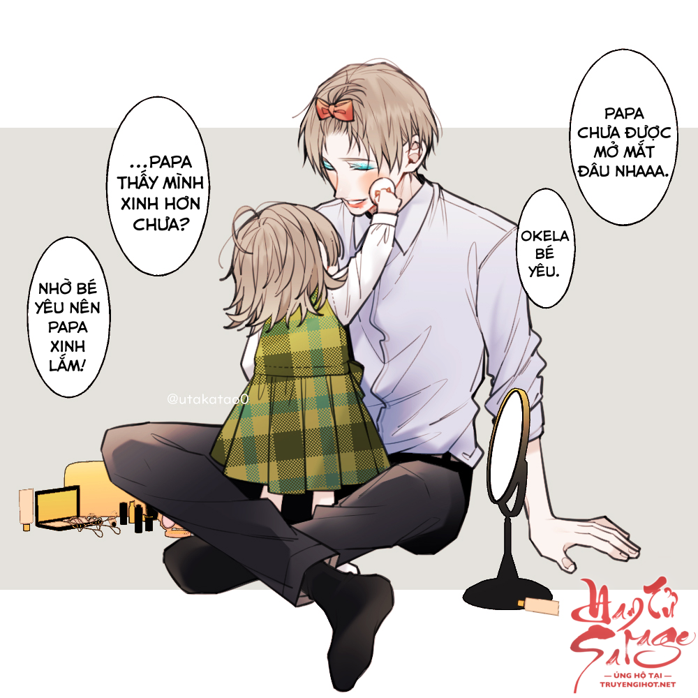 papa khi đi làm và khi ở nhà chapter 1 4