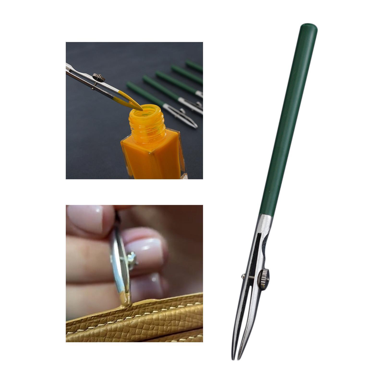 Ruling Pen for Masking Fluid, Fine Line Drawing Edge Oil Pen Stationery for Watercolor Drawing, Border Line Painting Supplies