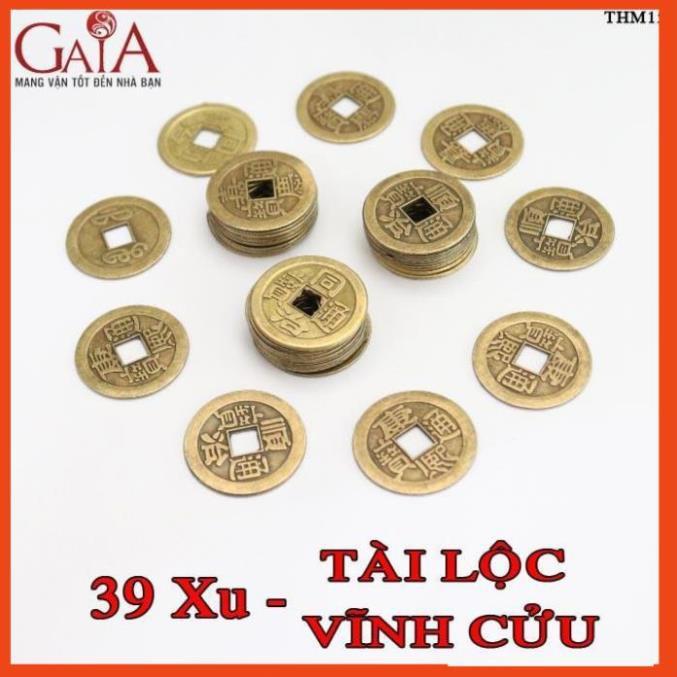 Đồng xu ngũ đế, đồng xu phong thuỷ bỏ bóp ví - THM15 | Vật phẩm chiêu tài 206229