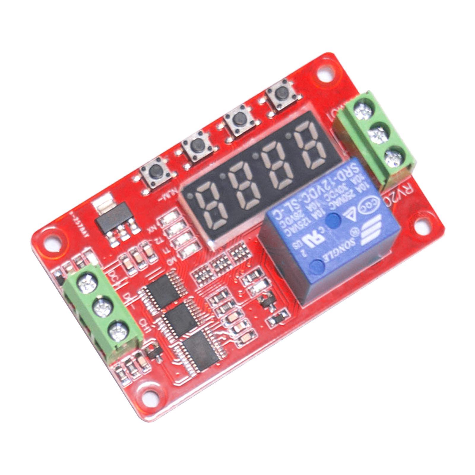 Multifunction Delay Module Self Locking Control Module Relay Cycle Timer