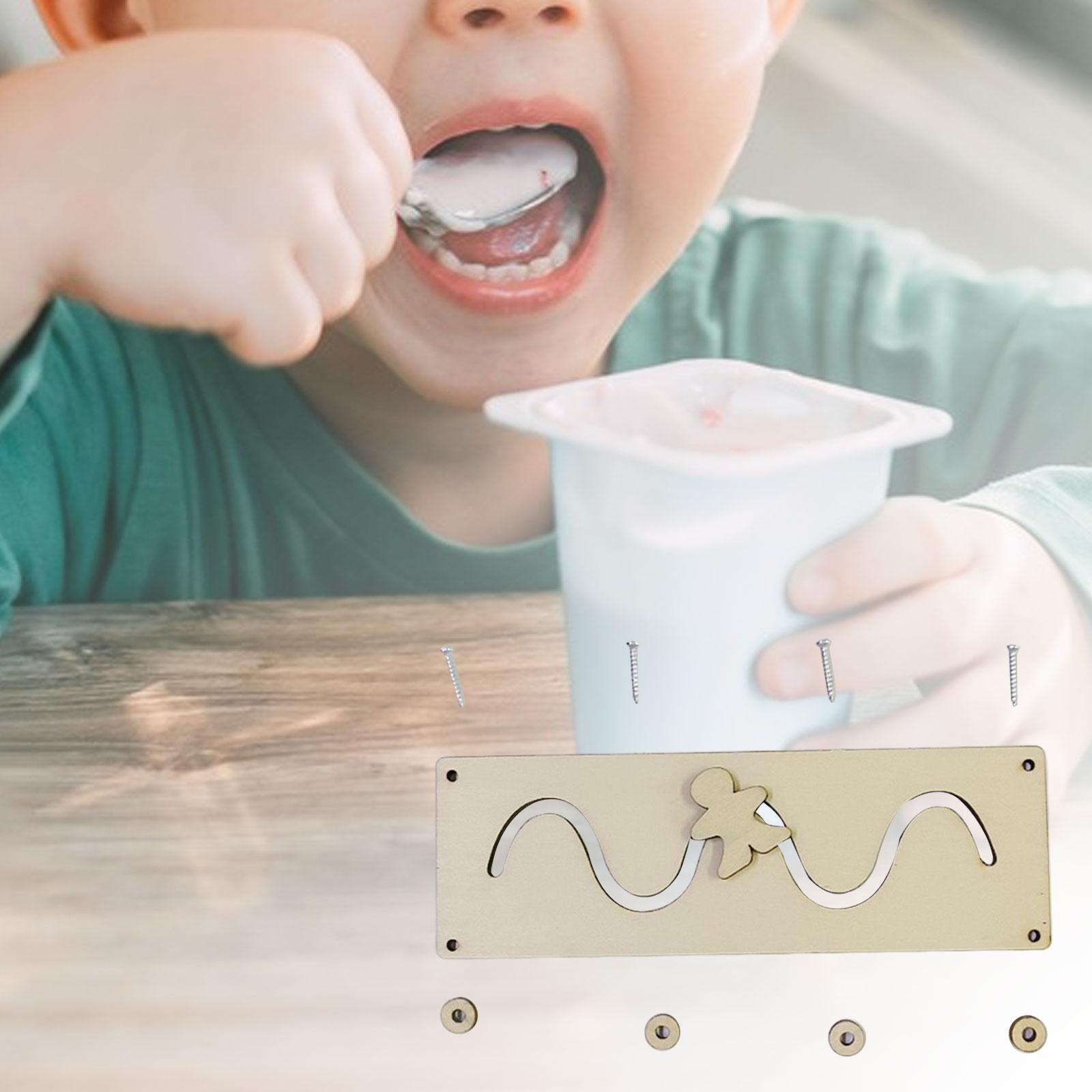 Child Busy Board DIY Parts Slide Track Developmental Toy Cognition Game