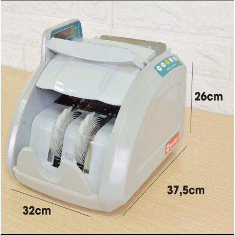 Máy đếm tiền MODUNL_1618 máy phát hiện tiền gi.ả, đếm được tất cả các loại tiền, phần biệt được tiền khác loại