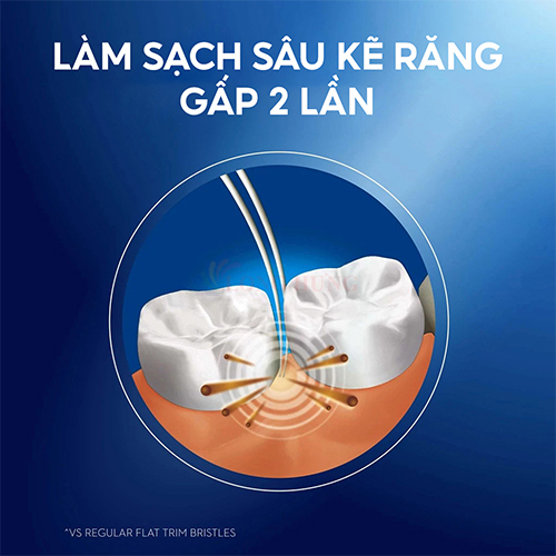 Bàn chải tay Oral-B Gumcare (Trà xanh/ Trà đen) - Hàng chính hãng