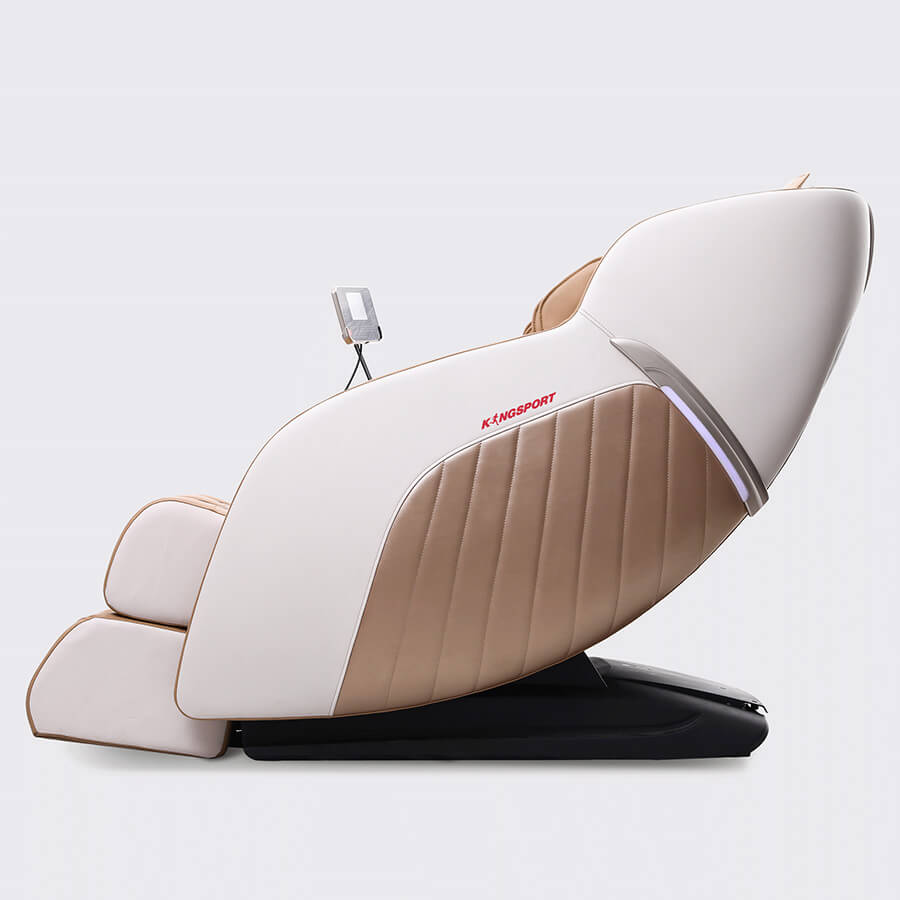 Ghế massage toàn thân cao cấp KINGSPORT G77 chế độ massage không trọng lực hiện đại, điều khiển bằng giọng nói