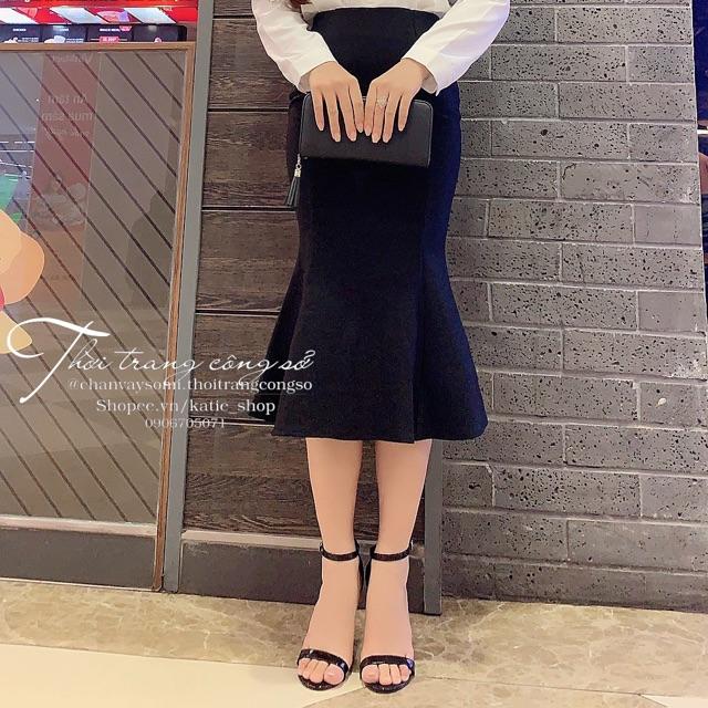 Chân Váy Công Sở Đuôi Cá Dài MSCV120