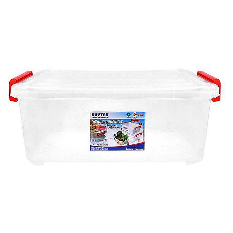 Thùng chữ nhật nhựa Duy Tân 10 lít (43 x 28 x 15 cm) - 11159 - Hàng chính hãng