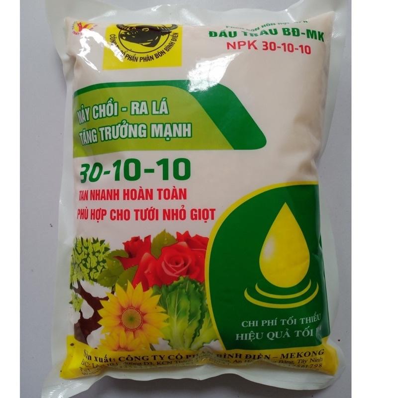 1kg Phân Bón Nảy Chồi - Ra Lá - Tăng Trưởng Mạnh NPK 30-10-10