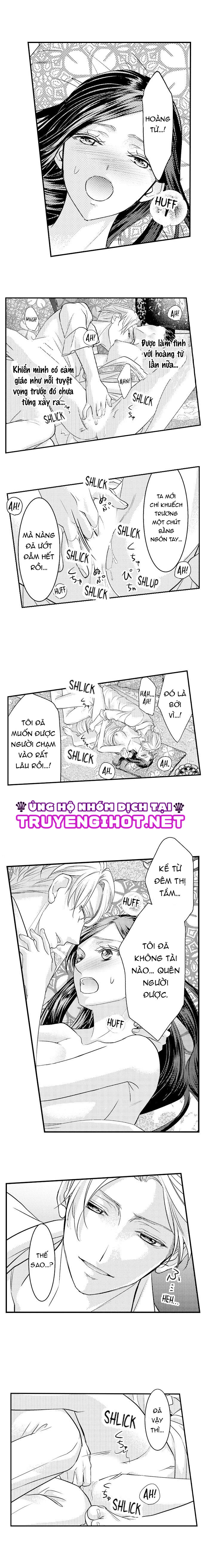 chuyển sinh vào thế giới khác ~ nếu muốn trở thành nữ hoàng hãy tìm cách để được hoàng đế sủng ái vào ban đêm chapter 11.2 2