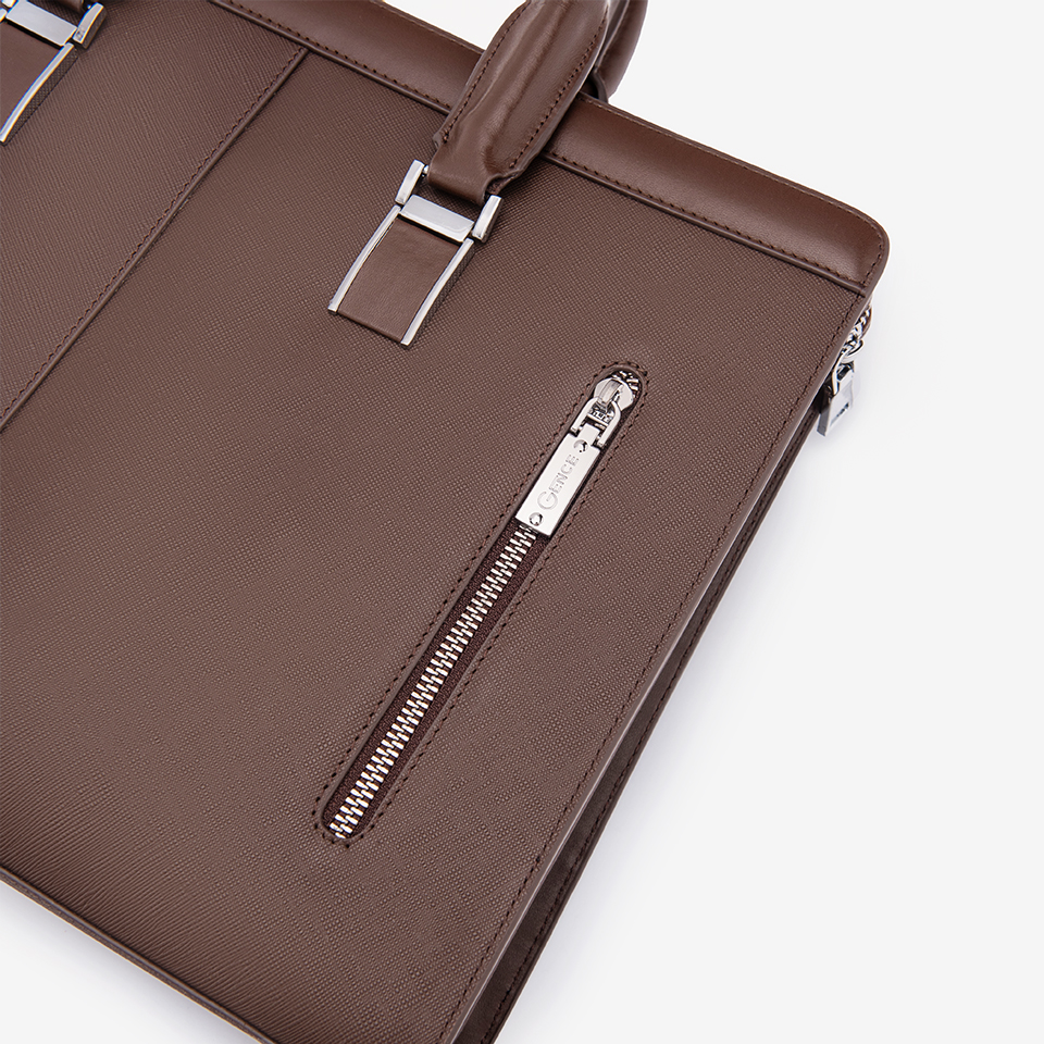 Túi Xách Công Sở Nam Da Bò Sanffiano CDX14