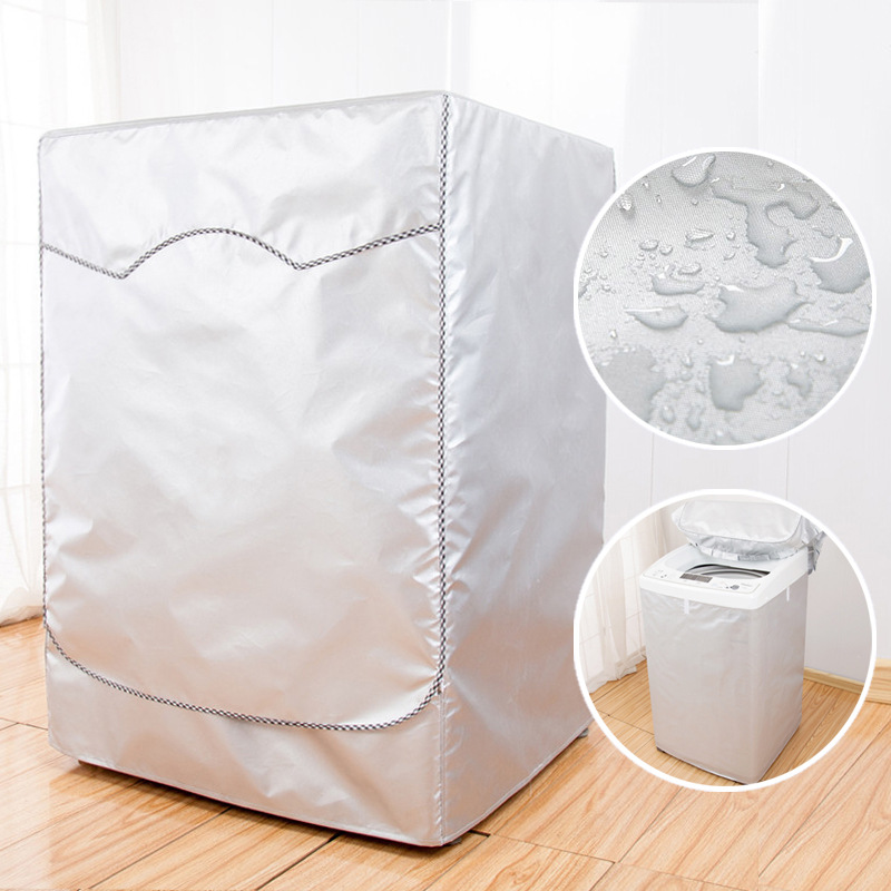 Áo trùm máy giặt cửa ngang, cửa trên hàng cao cấp dày dặn 3 lớp chống bụi bẩn nắng, mưa.