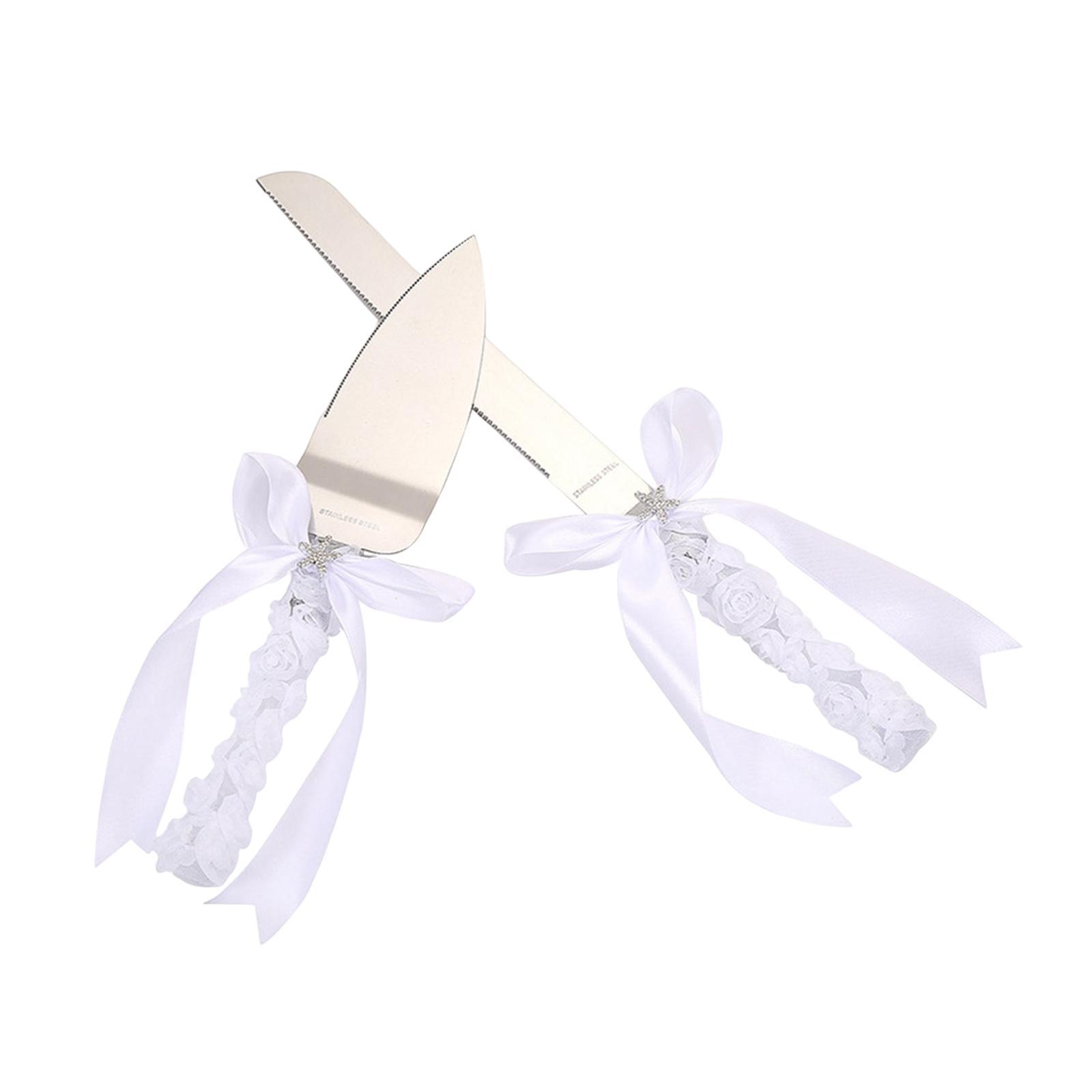 Wedding Cake Server Set Cake Cutting Set Baking Tool for Dessert Baking