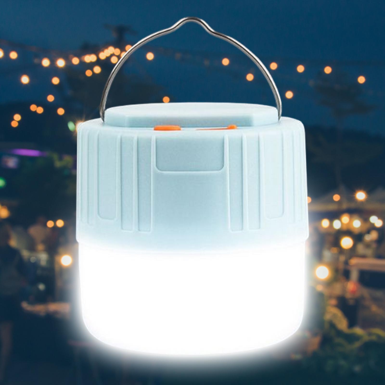 Fishing Camping Light Lamp LED Hanging Bulb USB Tent Lantern 80W