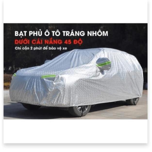 Bạt phủ tre xe oto tráng nhôm bạc cao cấp