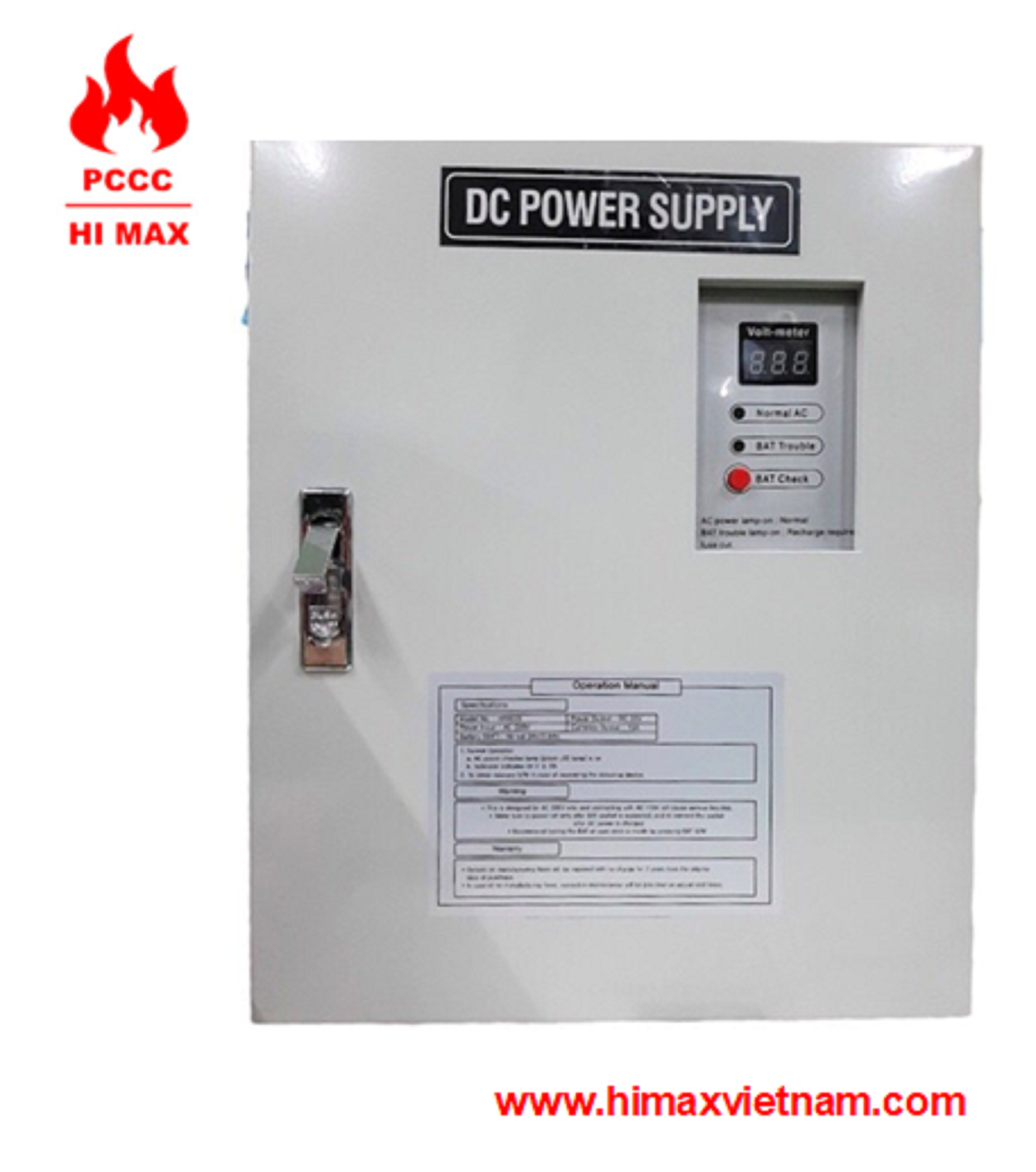 Tủ nguồn DC 24V 15A hi max HR6023