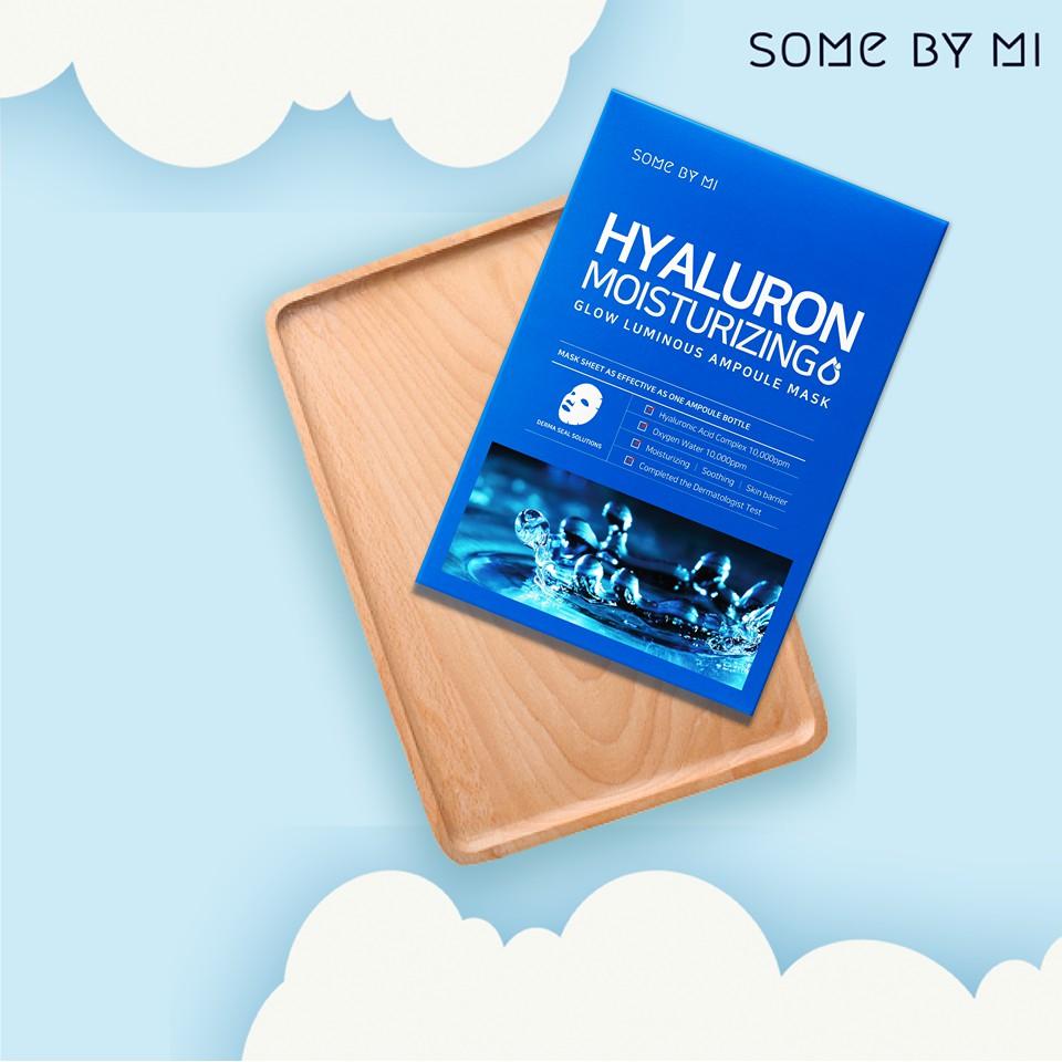 Mặt Nạ Cấp Nước Dưỡng Ẩm Da Some By Mi Hyaluron Moisturizing Mask Sheet 25g